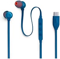 JBL Tune 310C kék vezetékes fülhallgató USB-C mikrofonnal Pure Bass hanggal - blue, Earbud tips 1