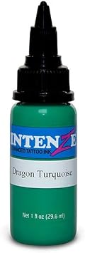 Intenze Tattoo Ink - Dragon Turquoise - 1oz Bottle