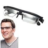 tropame Flex Focus Adjustable Glasses Dial Vision,Focus Adjustable Glasses Dial Vision, Flexvision Adjustable Vision Eyeglasses Near and Far Sight For Men And Women 【1pcs】 1