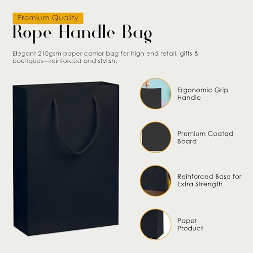 Bolsas de regalo mate para tiendas exclusivas y ferias comerciales de moda 3