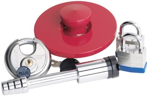 Brinks 3050-029-2 Total Trailer Security Kit (Orbital Coupler/Discus/Dog Bone/2 Padlock Locks, All Keyed Alike)