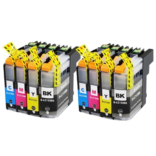 Cartouche encre LC133 pour imprimante MFC-J4410DW, idéal télétravail