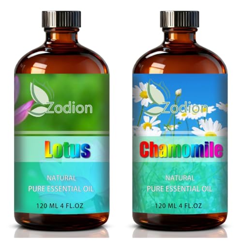 Aceite Esencial de Manzanilla y Loto 4 Fl Oz ZODION