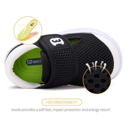 Image of BMCiTYBM Baby Shoes Boy Girl Infant Sneakers Non-Slip First Walkers 6 9 12 18 24 Months