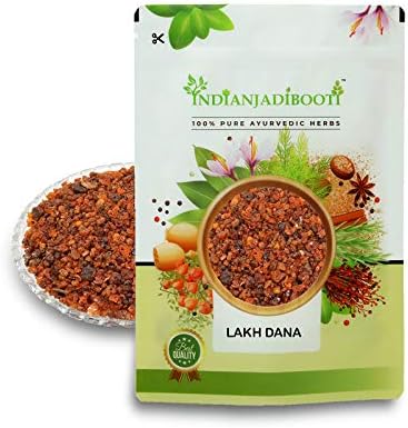 IndianJadiBooti Lakh Dana 250g | Pure Lac Resin/Peepal Lakh | Natural Medohara Herb for Weight Management & Bone Strength | Laksha/Laccifer Lacca | Raw & Cleaned