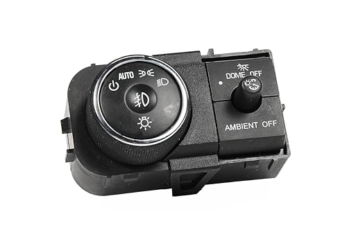 GM Genuine Parts 22899573 Ebony Headlamp Switch