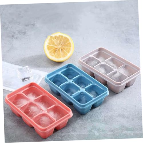 Moldes para hielo rectangulares con tapa 3 piezas miniatura 4