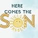 Here Comes The SON: Baby Shower Guestbook for Boy Sunshine Themed Guest Sign in for Party with Full Color Interior