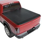 KYBOLT Soft Roll Up Truck Bed Tonneau Cover Compatible for 2009-2024 Dodge Ram 1500 (incl.Classic&New Body),5.7 Ft/67.4 inch,W/O Rambox