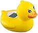 Thermomètre à eau pour bébé - Thermomètre de bain et de chambre pour bébé, alarme flottante pour baignoire et piscine pour nourrissons, canard jaune