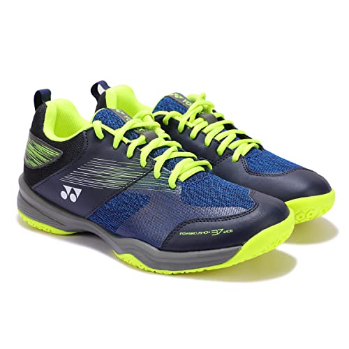 Image of Yonex SHB 37 EX Badminton Shoes | Ideal for Badminton,Squash,Table Tennis,Volleyball | Non-Marking Sole | Power Cushion | Ergo Shape | Hexagrip |