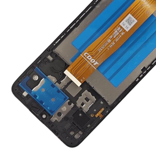 for Samsung Galaxy A12 Screen Replacement with Frame for Samsung a12 a125u Screen Replacement A12 Nacho A127 s127dl a125a a125w LCD Display digitizer Touch Screen Assembly with Repair Tools 6.5 inch