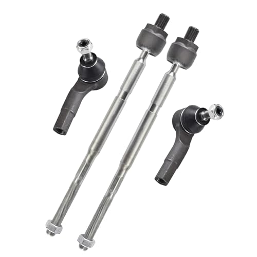 Image of 10pcs Suspension Kit for Volkswagen Beetle Golf Jetta 2001-2010, Front Lower Control Arms and Lower Ball Joints Sway Bar Links Inner and Outer Tie Rod Ends