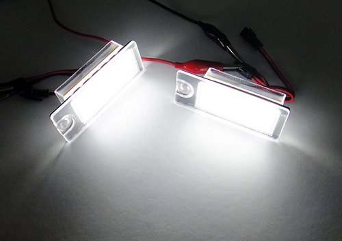 Luces LED Para Matrícula Volvo S60, S80, V70, XC70, XC90