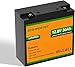 Produktbild ECO-WORTHY LiFePO4 12V 30Ah mit 25A BMS Schutz und Max. 15000 Zyklen,384Wh Lithiumbatterie 12V 30Ah für Trolling-Motor,Elektrische Rollstühle, Elektromobile,Boot
