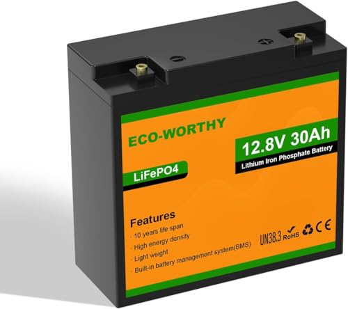 ECO-WORTHY LiFePO4 150Ah 12V Bluetooth Batterie im LiFePO4 Solar Akku ECO-WORTHY LiFePO4 150Ah 12V Bluetooth Batterie im LiFePO4 Solar Akku