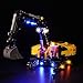Produktbild Licht-Set Für (Technic Heavy-Duty Excavator) Modell - LED Licht-Set Kompatibel Mit Lego 42121, Modell Nicht Enthalten