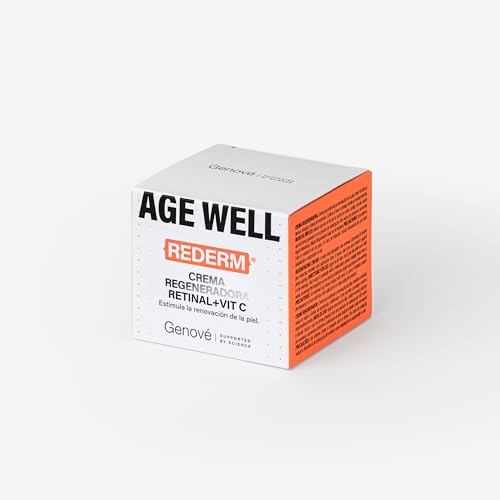 Crema Regeneradora Retinol REDERM y Vitamina C Tratamiento Facial Antiedad