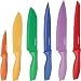 Cuisinart C55-01-12PCKS Advantage Color Collection 12-Piece Knife Set, Multicolor