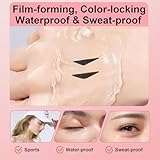 Eyeliner Stamp Set - 2PCS Winged Eye Liner Pencil Set, Quick Shaping Eyeliner with Left/Right Eye Marked, Smudge-Proof & Long-Lasting Gel Eyeliners Tool for Beginners & Makeup - Black & Brown - Image 5