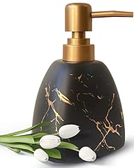 Pyramid Black Marble Bottle