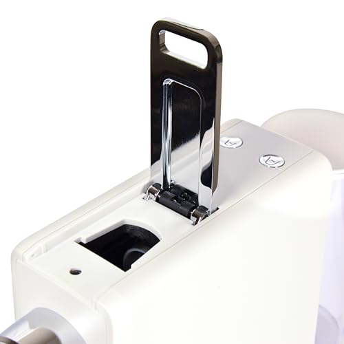 Image of THE BEAN CO Coffee Capsule Machine | Espresso Coffee Maker | 19 Bar Pressure | | Compatible with Nespresso Pods (White)