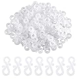 Das Produkt besteht aus hochwertigem Kunststoff, ist robust, leicht, wasserdicht, frostsicher, hat glatte Kanten, ist nicht leicht zu brechen, wiederverwendbar und das ganze Jahr über erhältlich. Es ist eine ideale Lösung zum Aufhängen von Lichtern zu Hause während Partyveranstaltungen.