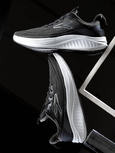Image of Action | Athleo | BULLET-405 | Men's | Lace-Up | Running | Shoes | Stylish | Lightweight | Comfortable | Trendy | Sports | Shoes