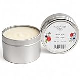 Furniture Wax - 100% Natural Sealant for Chalk Furniture Paint or Raw Wood, Light Protection, Easy To Apply, No Odor, Eco-Friendly - 7 Color Choices - Clear (4 oz)