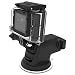 iOttie Easy One Touch GoPro Suction Cup Mount for GoPro Hero 6, Hero 4, Hero 3, Hero 3+, Hero, Session, Silver, Black, White