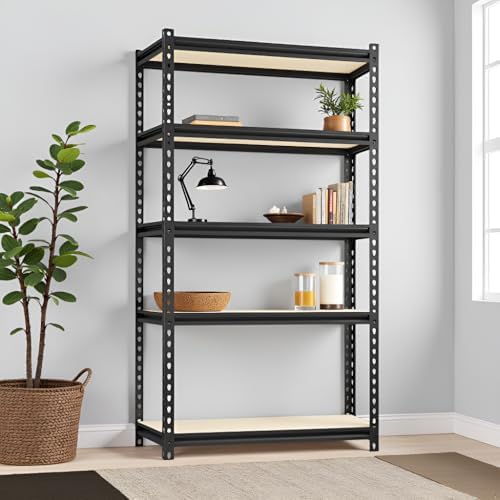 Storage Shelving Unit Heavy Duty Garage Shelves Metal Utility Rac...
