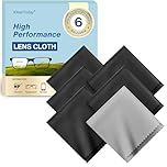 Japanese-Style Premium Microfiber Glasses Cleaning Cloth Streak & Scratch-Free Lens Cleaning Cloth – Safe for Eyeglasses, Sunglasses, Glasses Cleaner, Lens Wipes, iPhone & Screens (6 Pack)