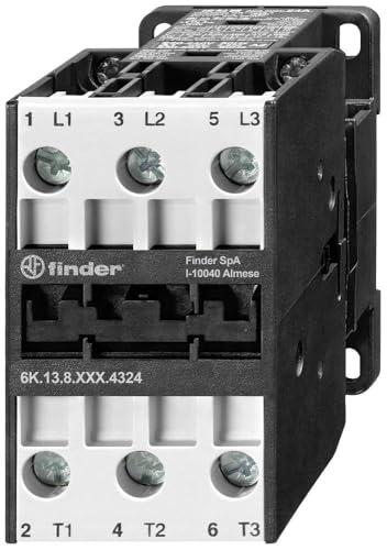 Relais industriel Finder 6K.13.8.230.4324 3 NO 11 kW 230V AC