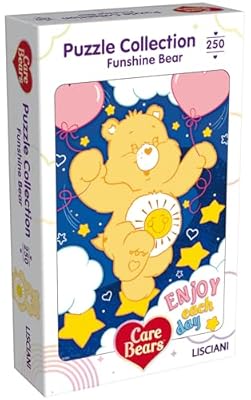 Lisciani - Care Bears (Ositos Cariñositos) - Puzzle 250 Piezas Funshine Bear - Puzzle para Adultos y niños Desde 7 años - Formato 50 x 35 cm - Ilustración Care Bears (Ositos Cariñositos) | Ya disponible en tu tienda friki favorita! En mundofriki.es!