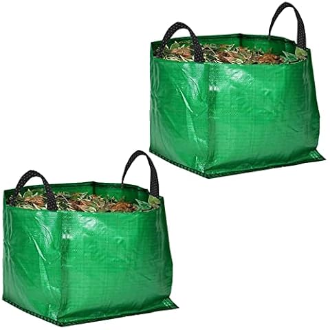 SPARES2GO Large Extra Strong Garden Waste Bags Cover