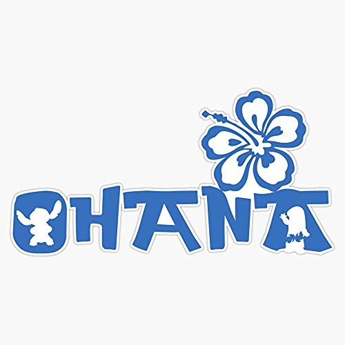 Eb Store Ohana Vinyl Waterproof Sticker Decal Car Laptop Wall Window Bumper Sticker 5 Inch #TOP6