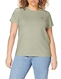 Modelo casual Levi\'s tee Desert Sage Camiseta, L para Mujer