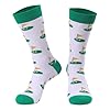 Aueyan Funny Socks for Men,Mens Novelty Socks Fun Crew Socks Size 9-15