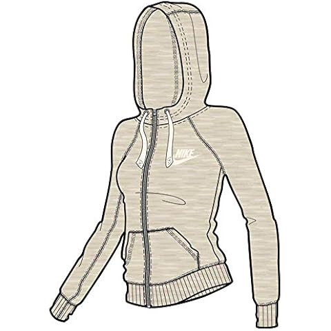 Sweat-shirt Nike Femme Oatmeal Cover