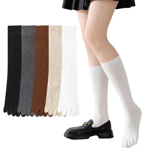Chaussettes à doigts séparés femme anti-ampoules : finie la compression des orteils en hiver
