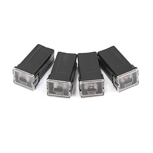 Fusible PAL 80A femelle contre les pannes électriques de voiture : pack de 4 boîtiers 32V