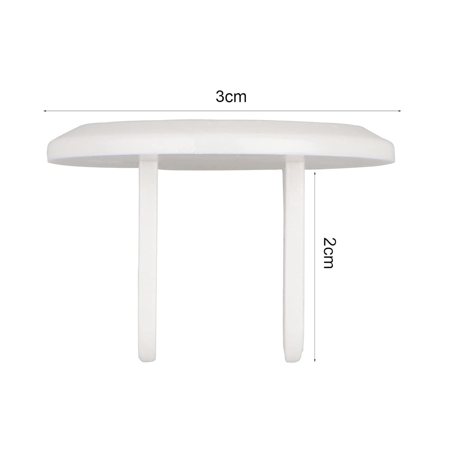 12 fundas de plástico transparente, prevención de golpes, protección eléctrica para niños, fácil de instalar, seguridad mejorada, fundas de enchufe de bebé a prueba de bebés (transparente)