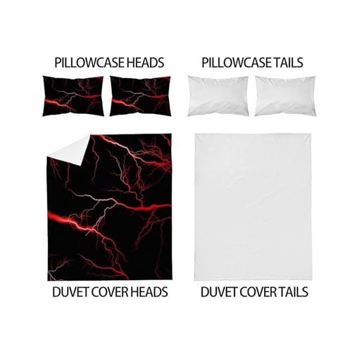 Housse de couette fermeture éclair animal sauvage microfibre 3 pièces