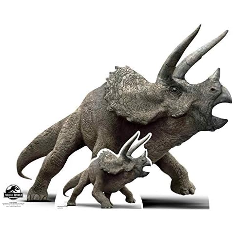 Star Cutouts Triceratops Dinosaur Cardboard Cutout Cover