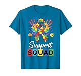 Autism Awareness Month Autism Support Squad Kids Boy T-Shirt