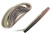 Produktbild 24 Gewebe Schleifbänder 13x451 mixed für Bandschleifer K40/60/80/120/180/240 Schleifband gewebeverstärkt
