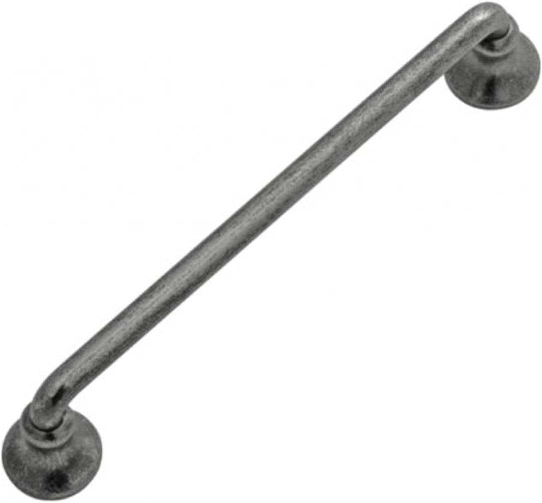 Savoy Black Nickel Bar Cabinet Pull with Mounting Hardware