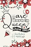 Photo Gallery 60th birthday gifts for women : queens are born in june 1962: unique birthday gifts best friend gifts for women gift ideas for women mom sister ... gifts motivational quotes 120 page 6x9 in Photo Gallery 60th birthday gifts for women : queens are born in june 1962: unique birthday gifts best friend gifts for women gift ideas for women mom sister ... gifts motivational quotes 120 page 6x9 in