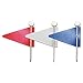 GEM MF375 Map Flags, Plastic, Assorted, 1 1/16-Inch, 75/Box