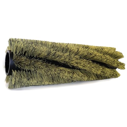 Main Broom for Tennant S30, 355, 385, 6500, 6550, 6600, 6650, 8400 & 8410 – 45" Cylindrical Proex/Wire Brush Replaces Part #54925 – Scrubber Sweeper Compatible Replacement